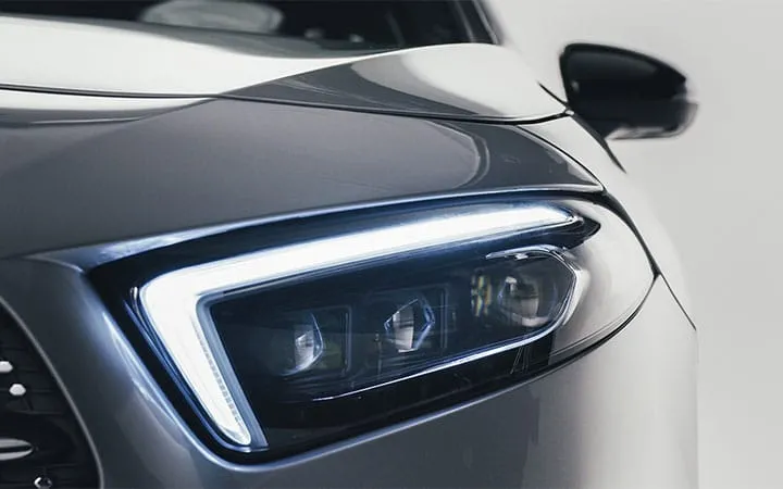 2019 A-Class Sedan LED headlamps