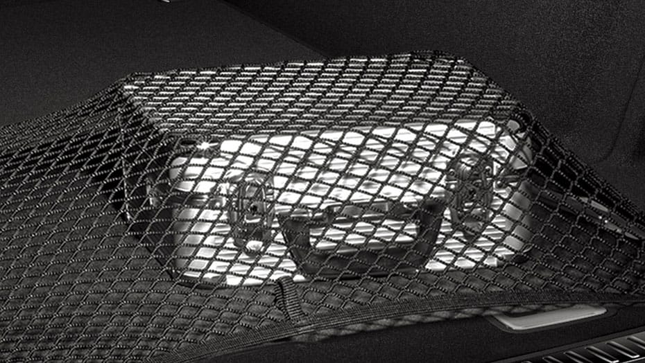 Cargo net, load sill