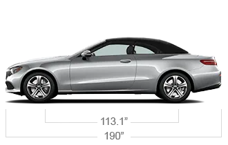 E Cl Cabriolet Mercedes Benz Usa Dimensions