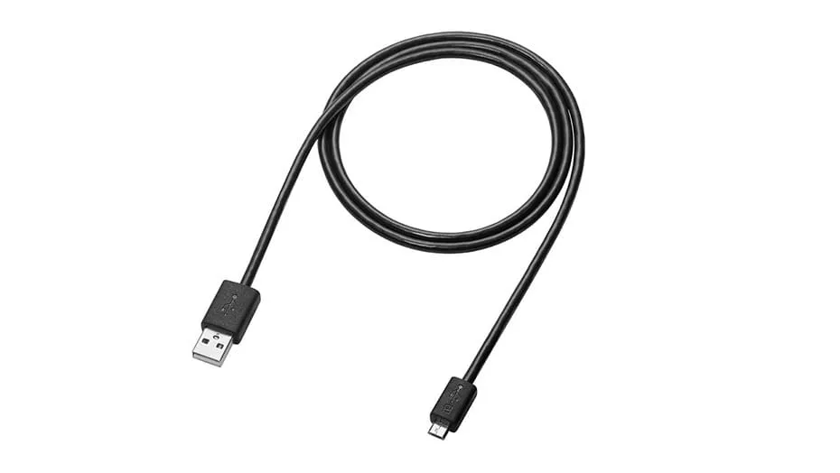 Media Interface cable, micro USB