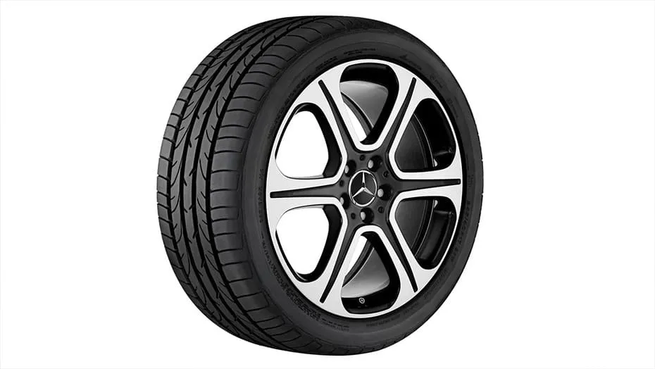19-inch 6-spoke wheels