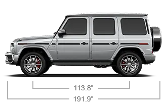 vehicle side view dimensions