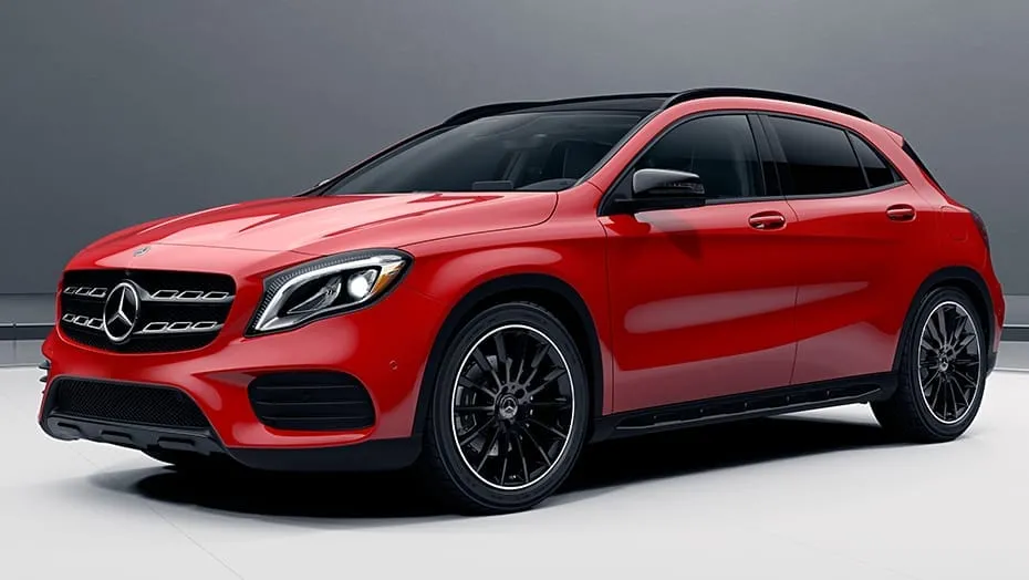 Mercedes Suv Red