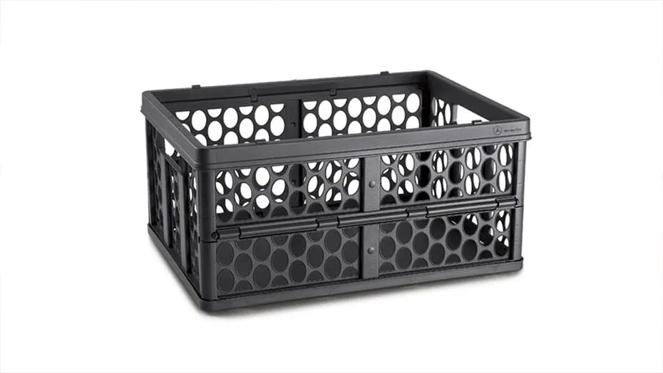 Collapsible shopping crate