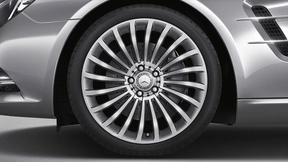 19-inch multispoke wheels	