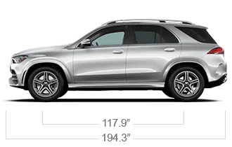 vehicle side view dimensions