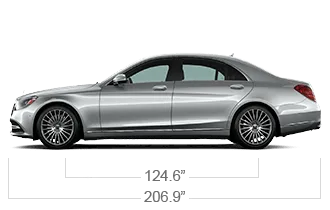 vehicle side view dimensions