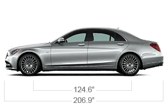 vehicle side view dimensions