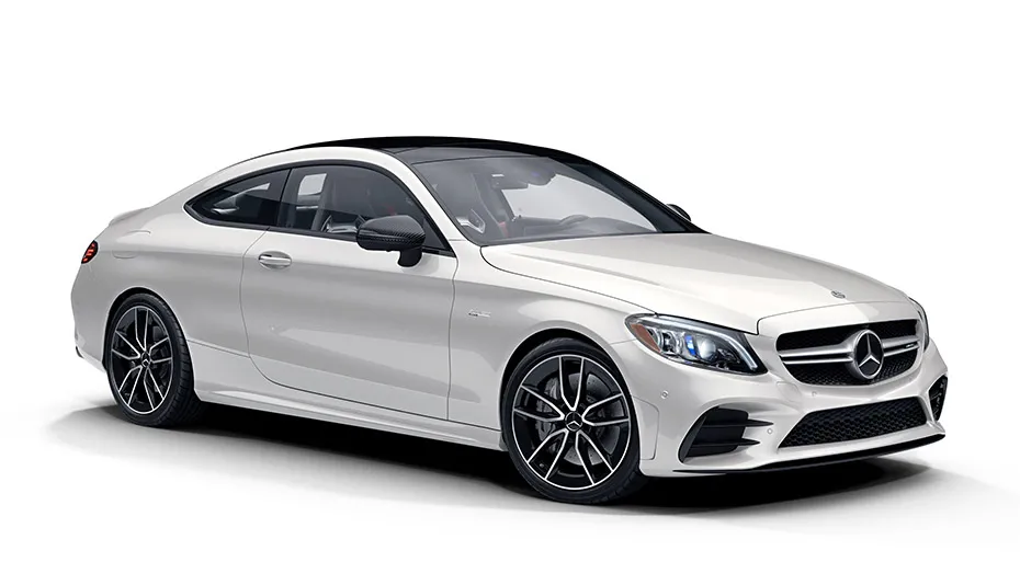Мерседес c63 AMG оранжевый