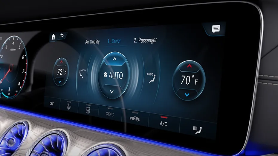 Dual-zone automatic climate control