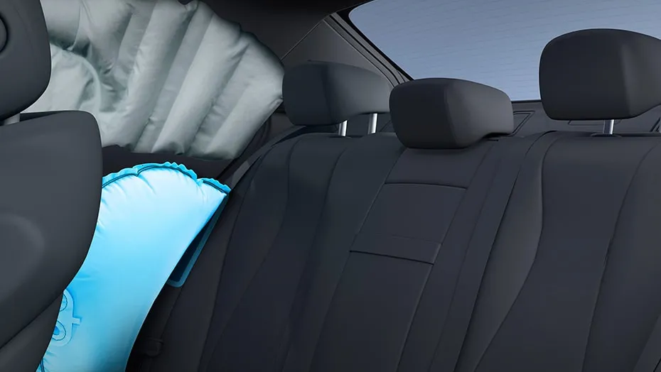 Rear-seat side-impact air bags