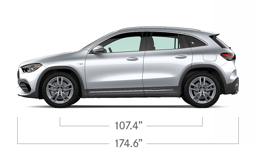 vehicle side view dimensions