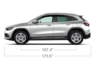 vehicle side view dimensions