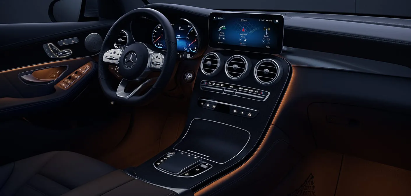 GLC interior Front with Ambient Lighting