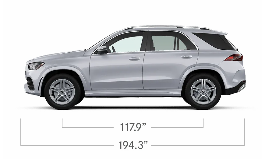 vehicle side view dimensions