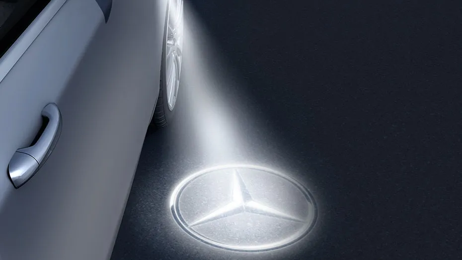 Mercedes Benz Star Logo Sign Garage Brushed Silver Aluminum 2 FT 