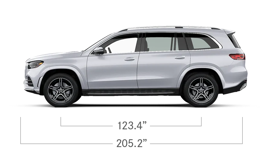 vehicle side view dimensions