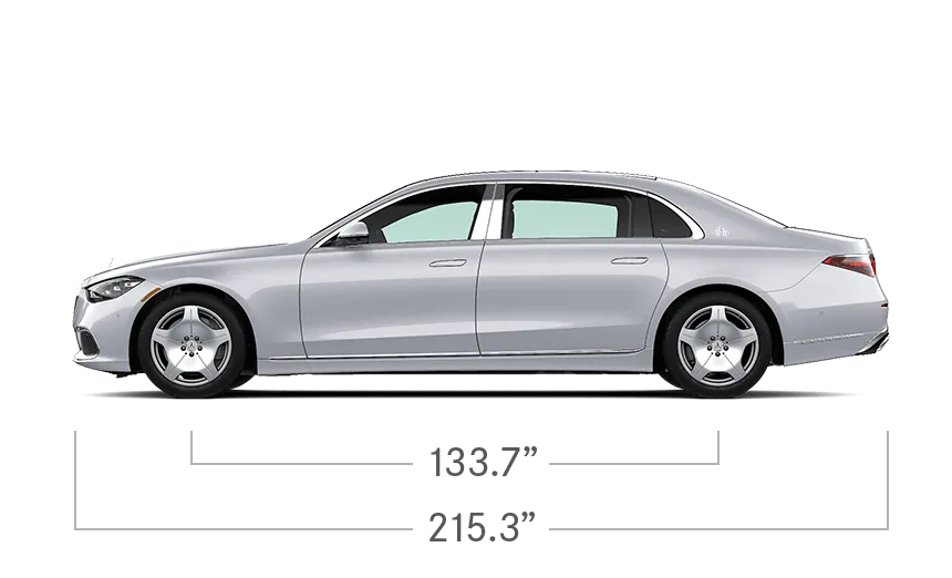 vehicle side view dimensions