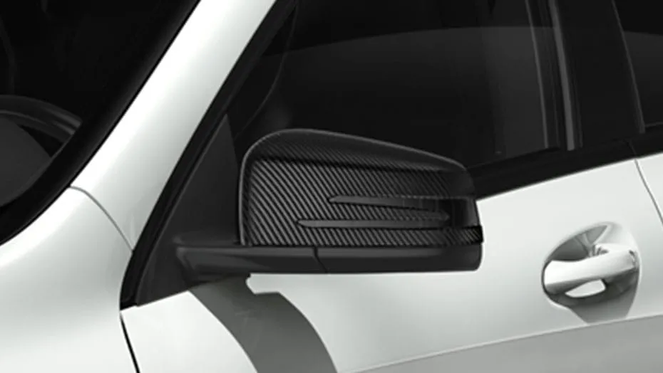 Carbon style mirror housings