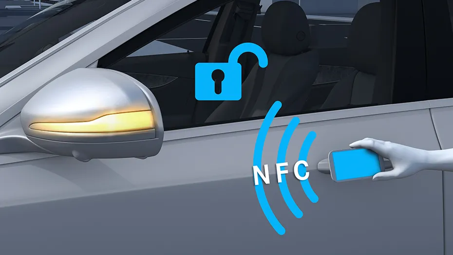 Inductive wireless charging and NFC pairing