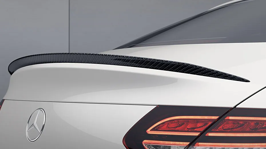 AMG Line carbon style rear spoiler
