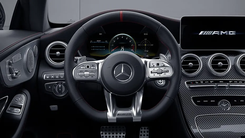 AMG Performance steering wheel in Nappa leather