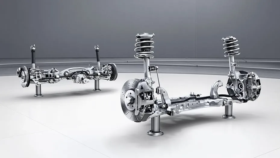 AMG RIDE CONTROL Sport Suspension with 3-stage damping
