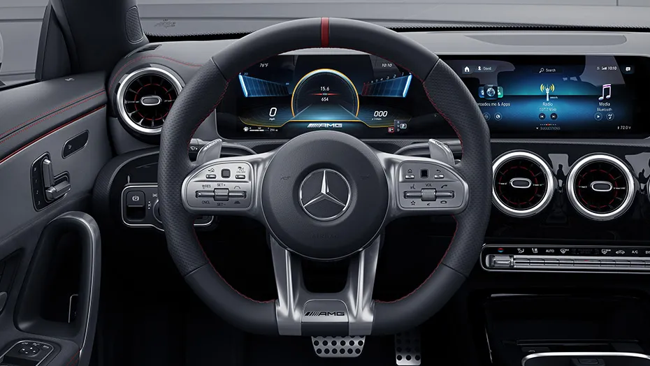 AMG Performance steering wheel in Nappa leather