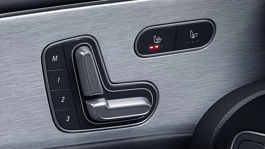 Heated front seats