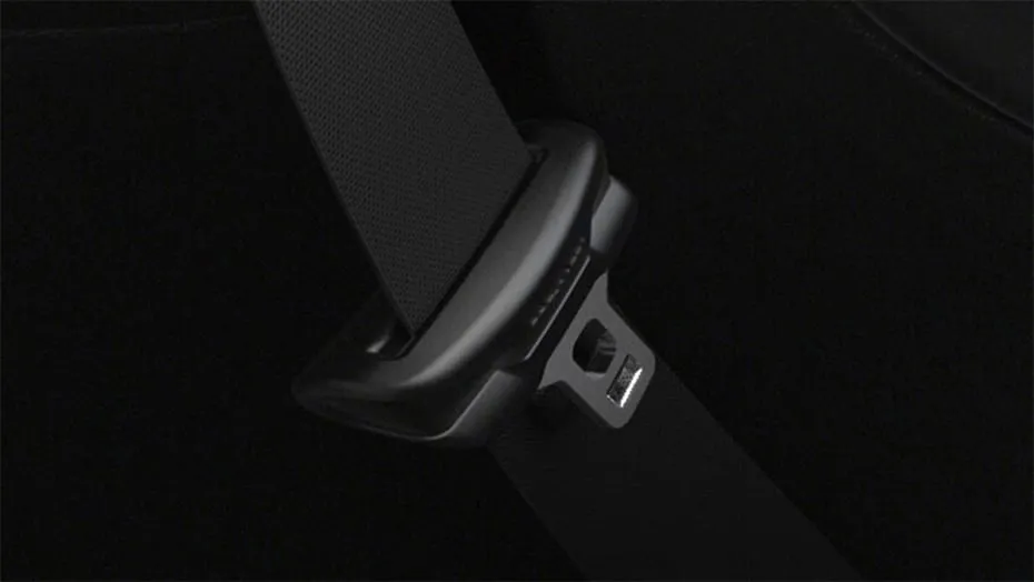 Replace color seat belts with black