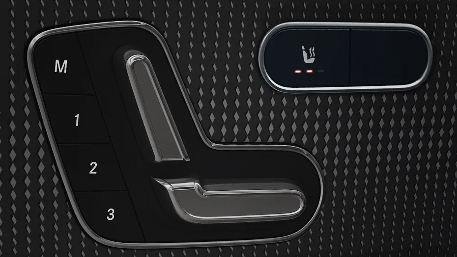 Heated front seats