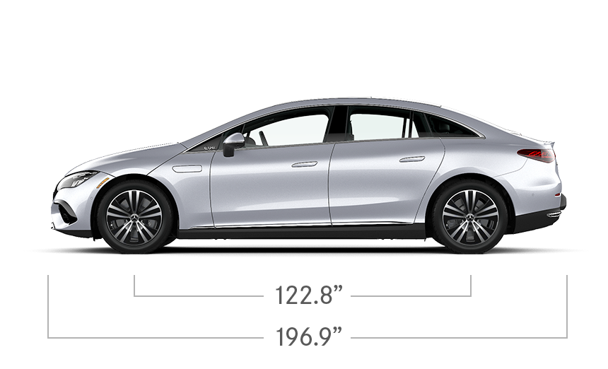 Premium Kofferraumwanne Laderaummatte für MERCEDES EQE (V295) electric ab  2022