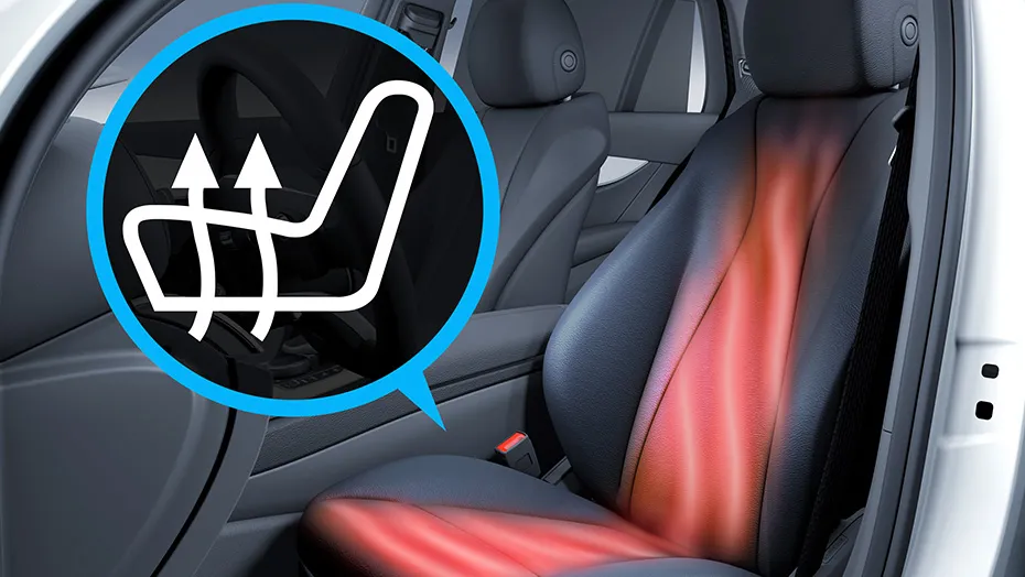 Rapid-heating front seats
