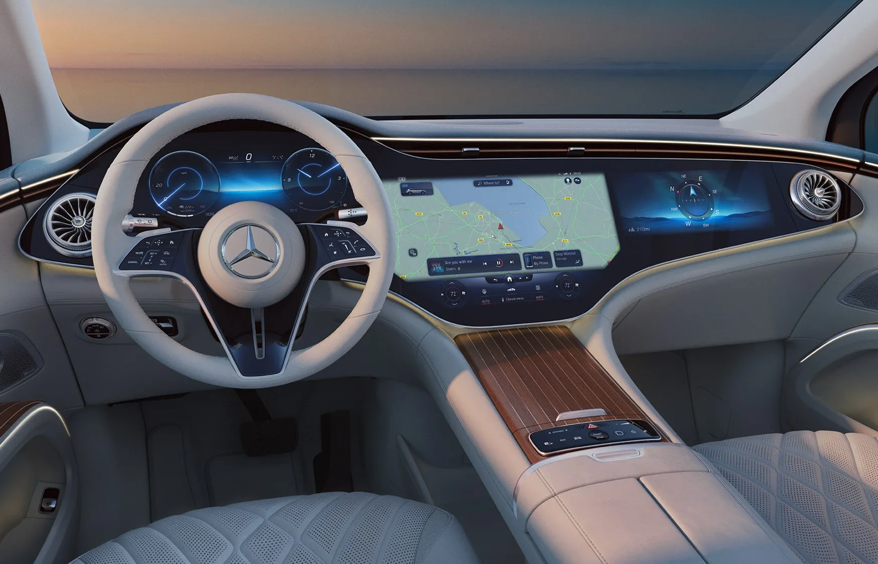 EQS Interior Front