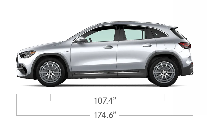 vehicle side view dimensions