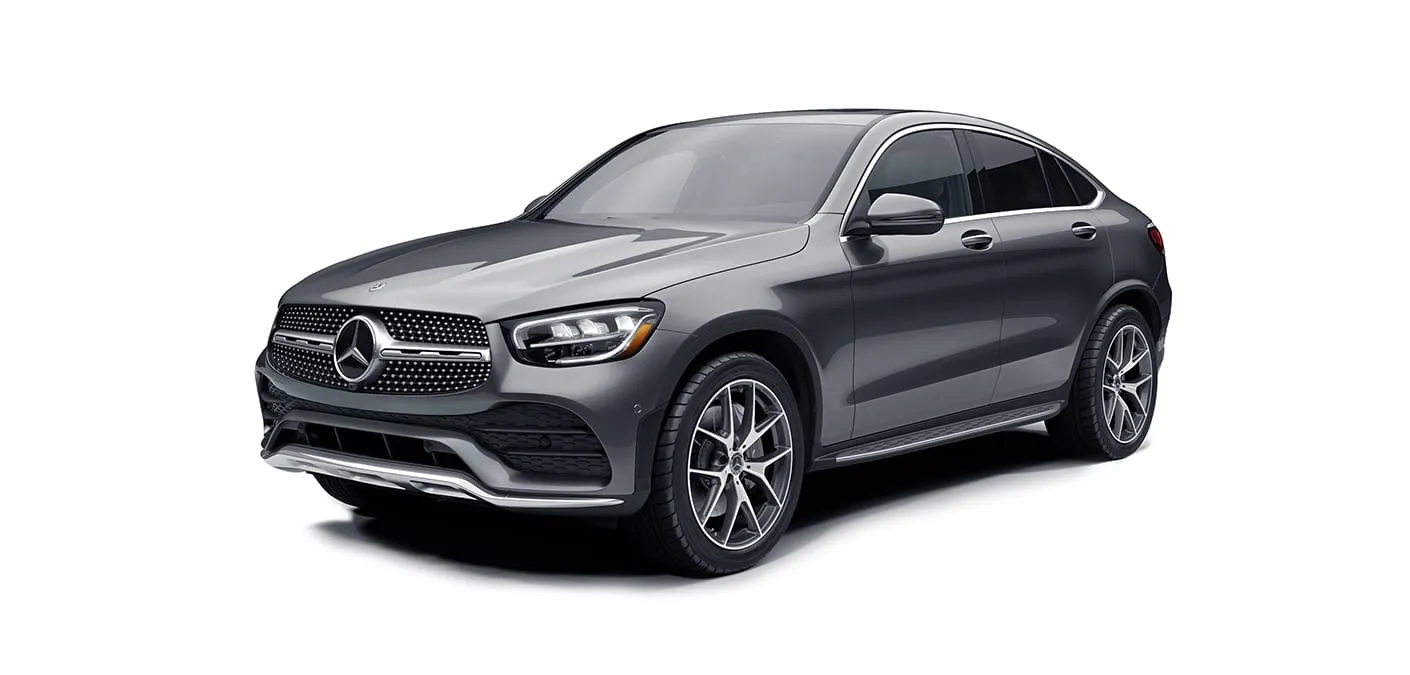 Mercedes-AMG GLC Coupe unveiled – with slam-dunk roofline and four