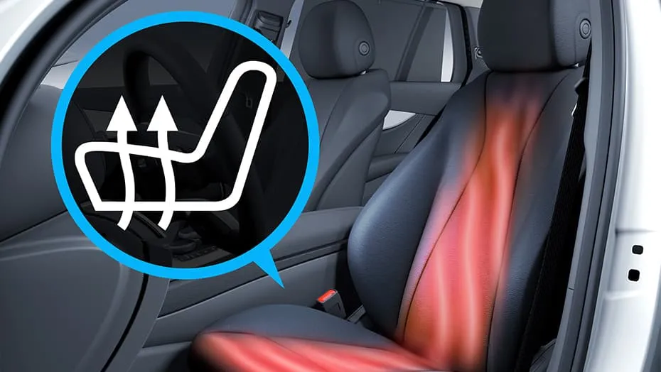 Rapid heating feature for front seats