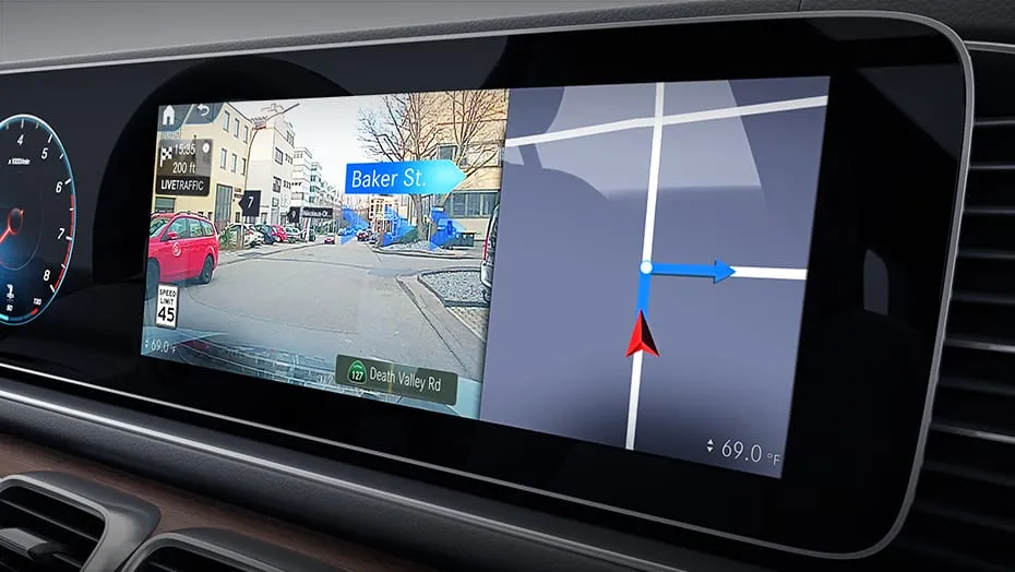MBUX Augmented Video for Navigation