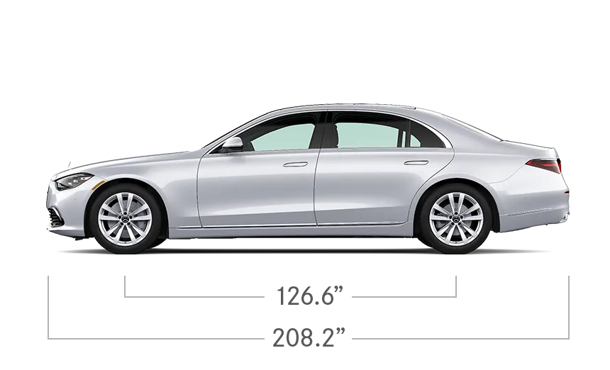 vehicle side view dimensions