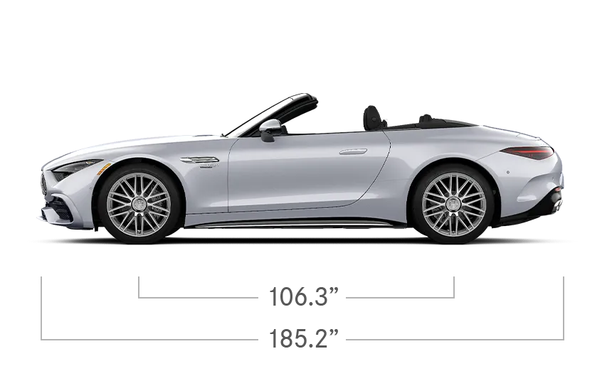 vehicle side view dimensions