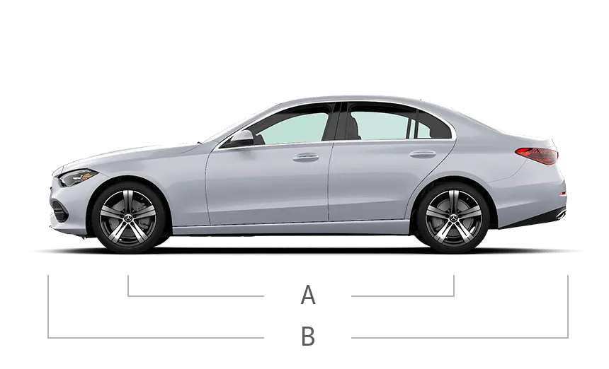 vehicle side view dimensions