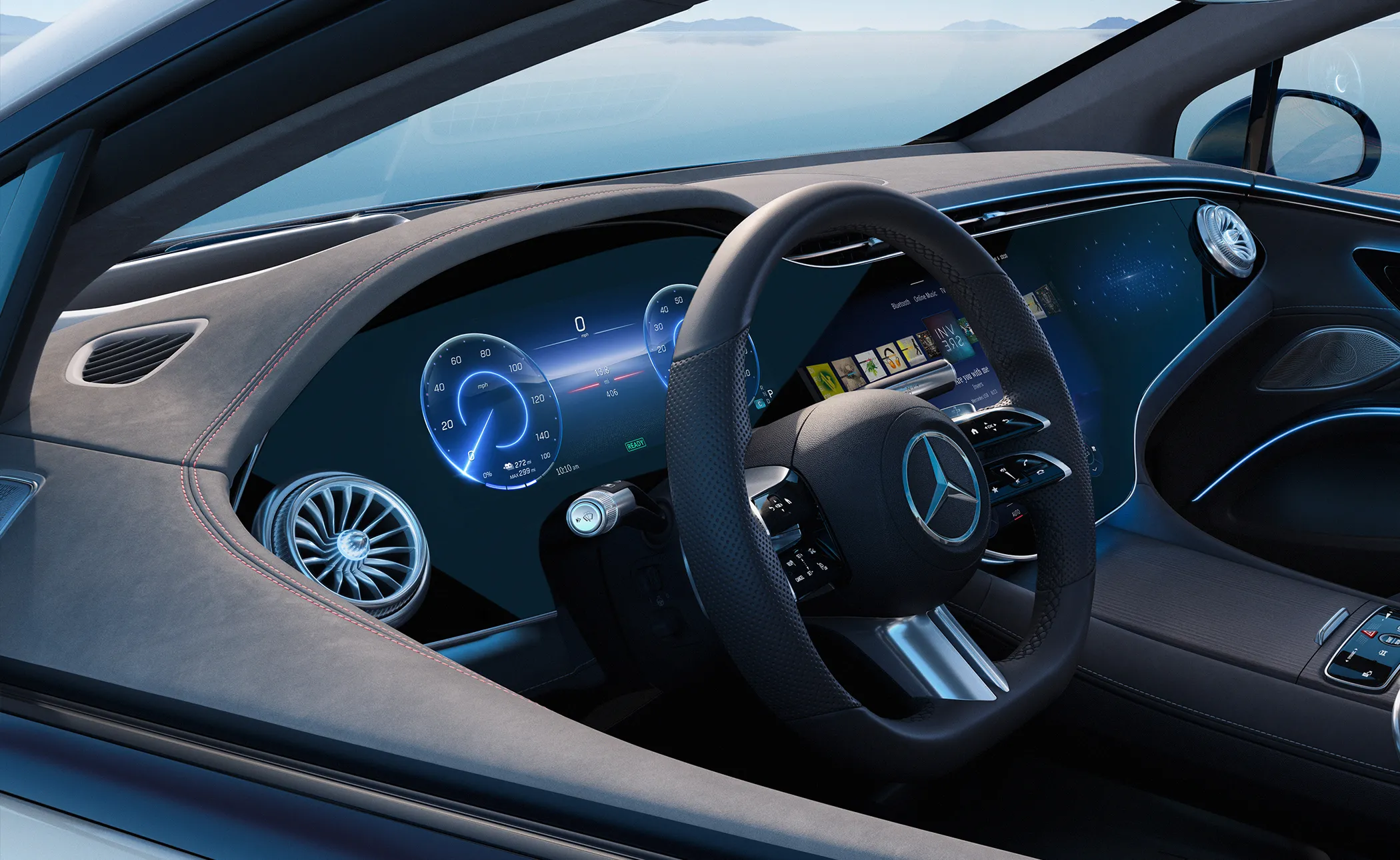 Mercedes EQS Fully Electric Luxury Sedan Mercedes Benz USA