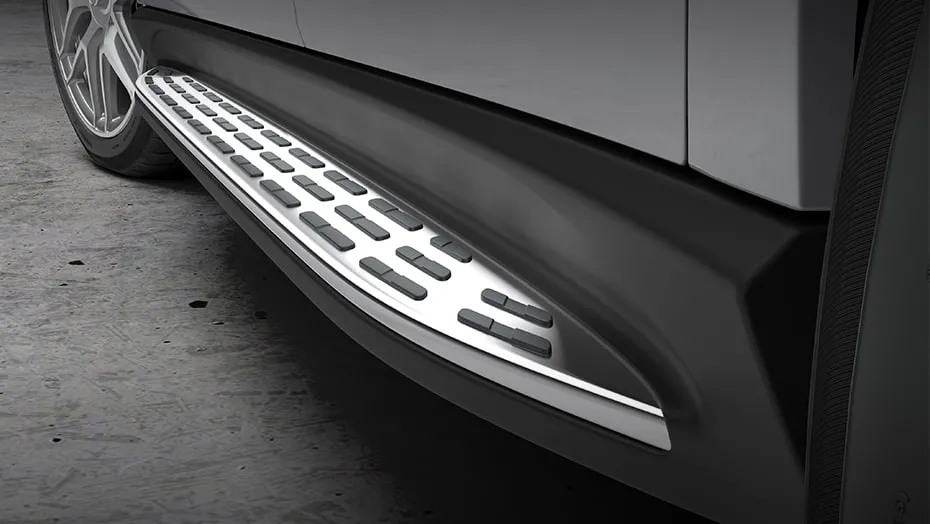 Illuminated running boards