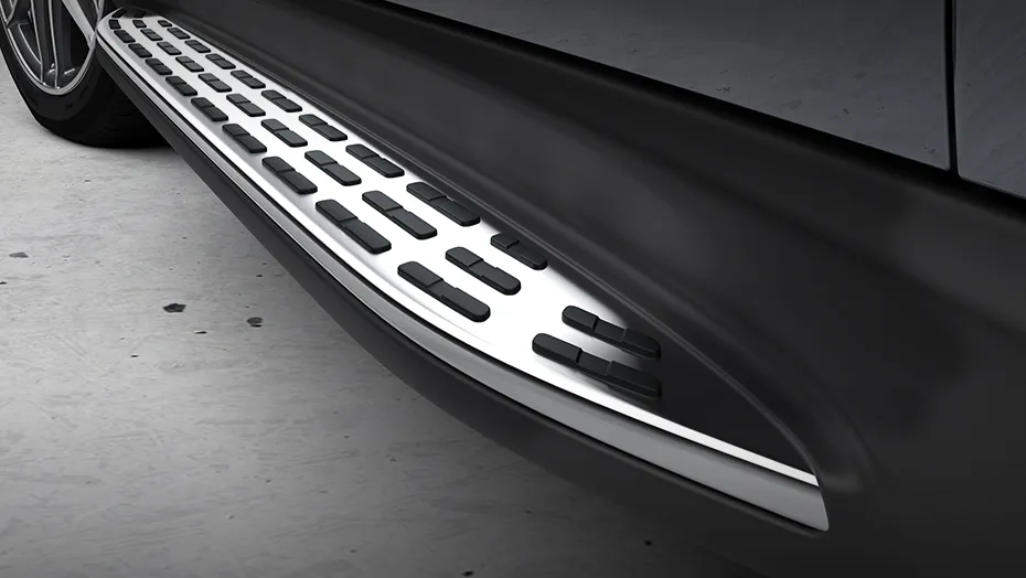 Illuminated running boards