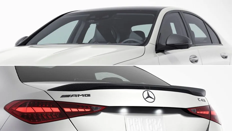 New 2025 Mercedes-Benz C-Class C 43 AMG® 4D Sedan in