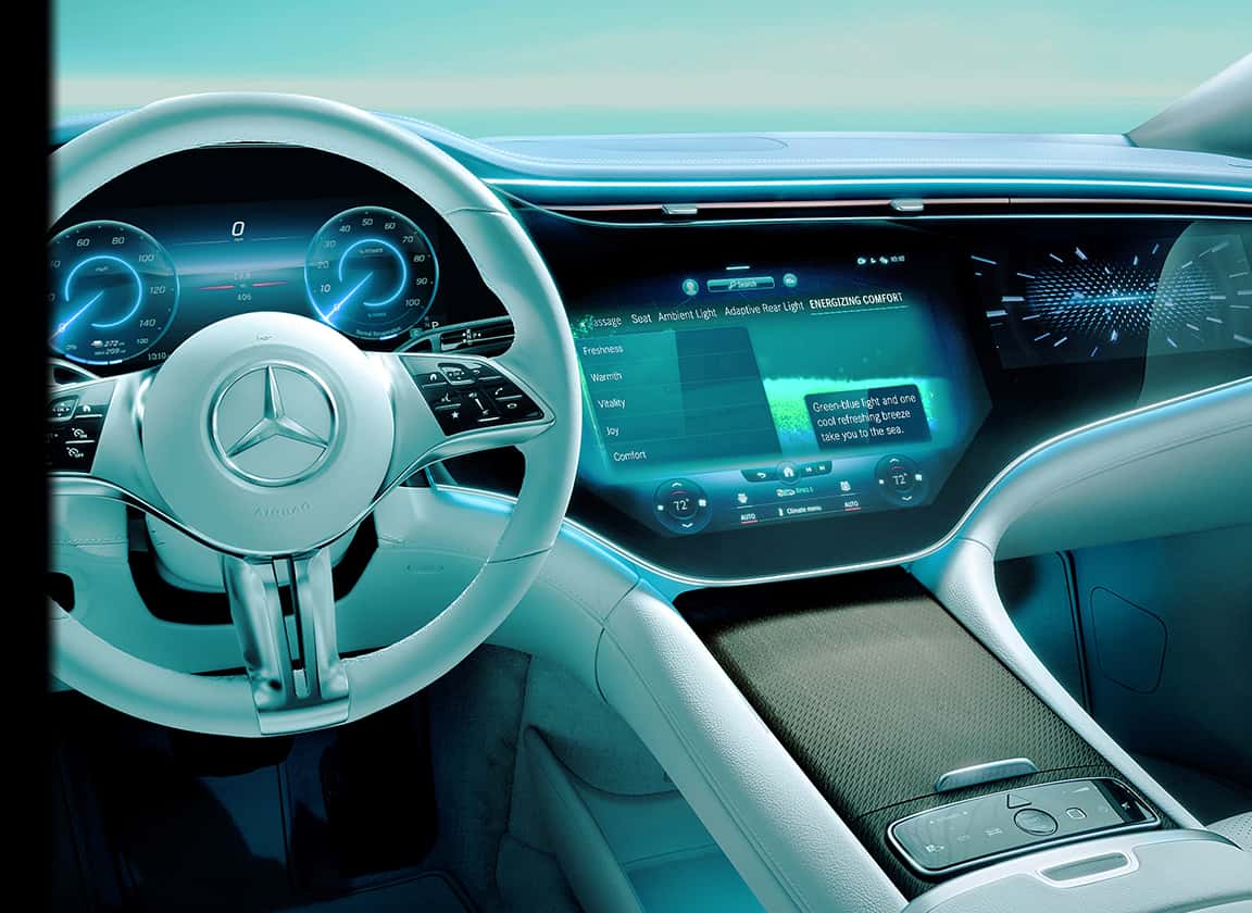 Merceded eqe top
