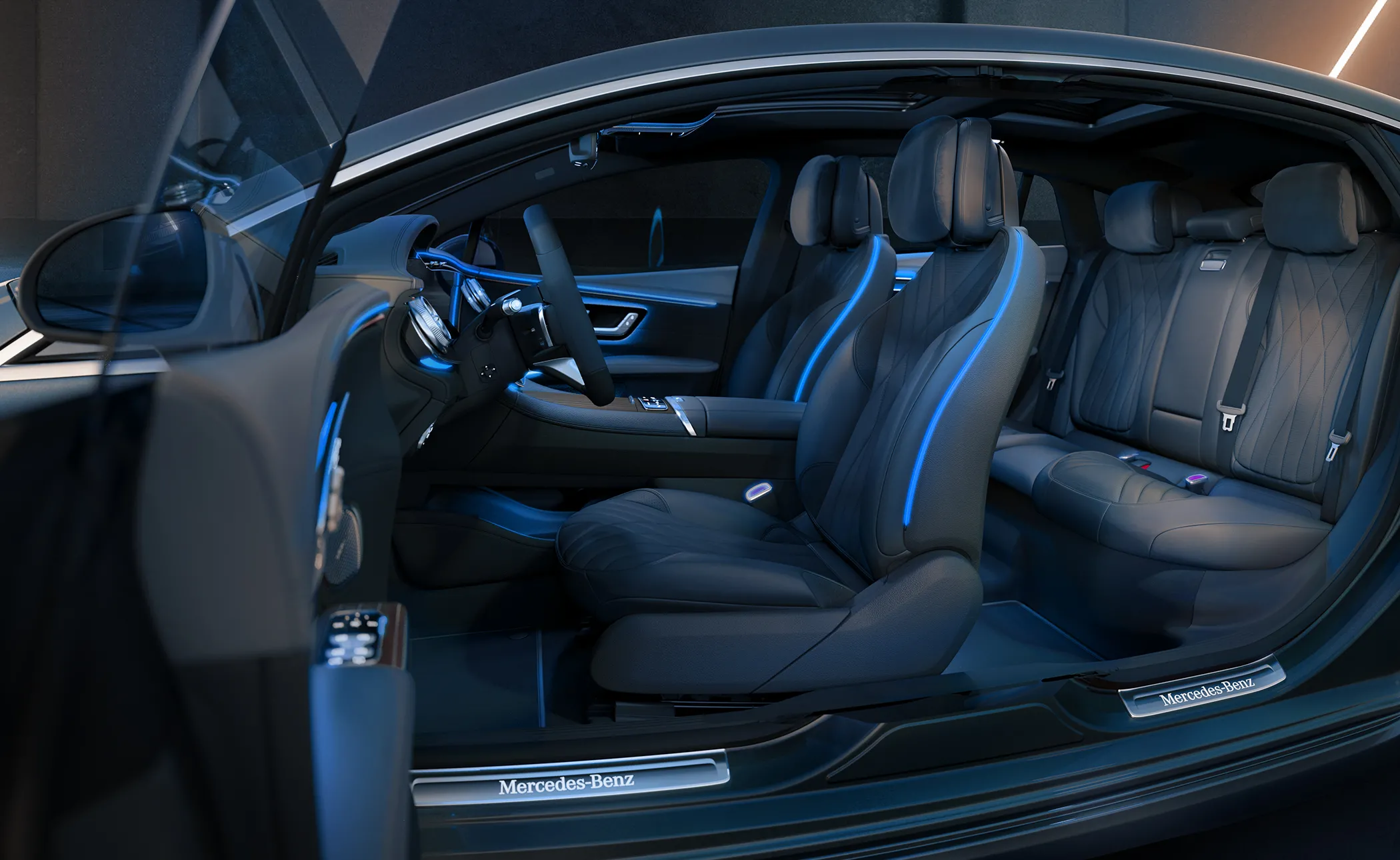 Mercedes EQS Fully Electric Luxury Sedan Mercedes Benz USA