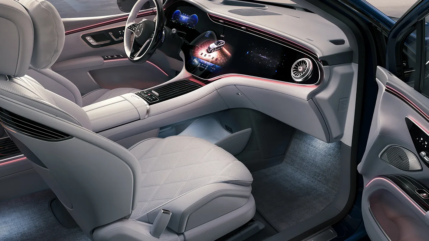 Mercedes ev interior top