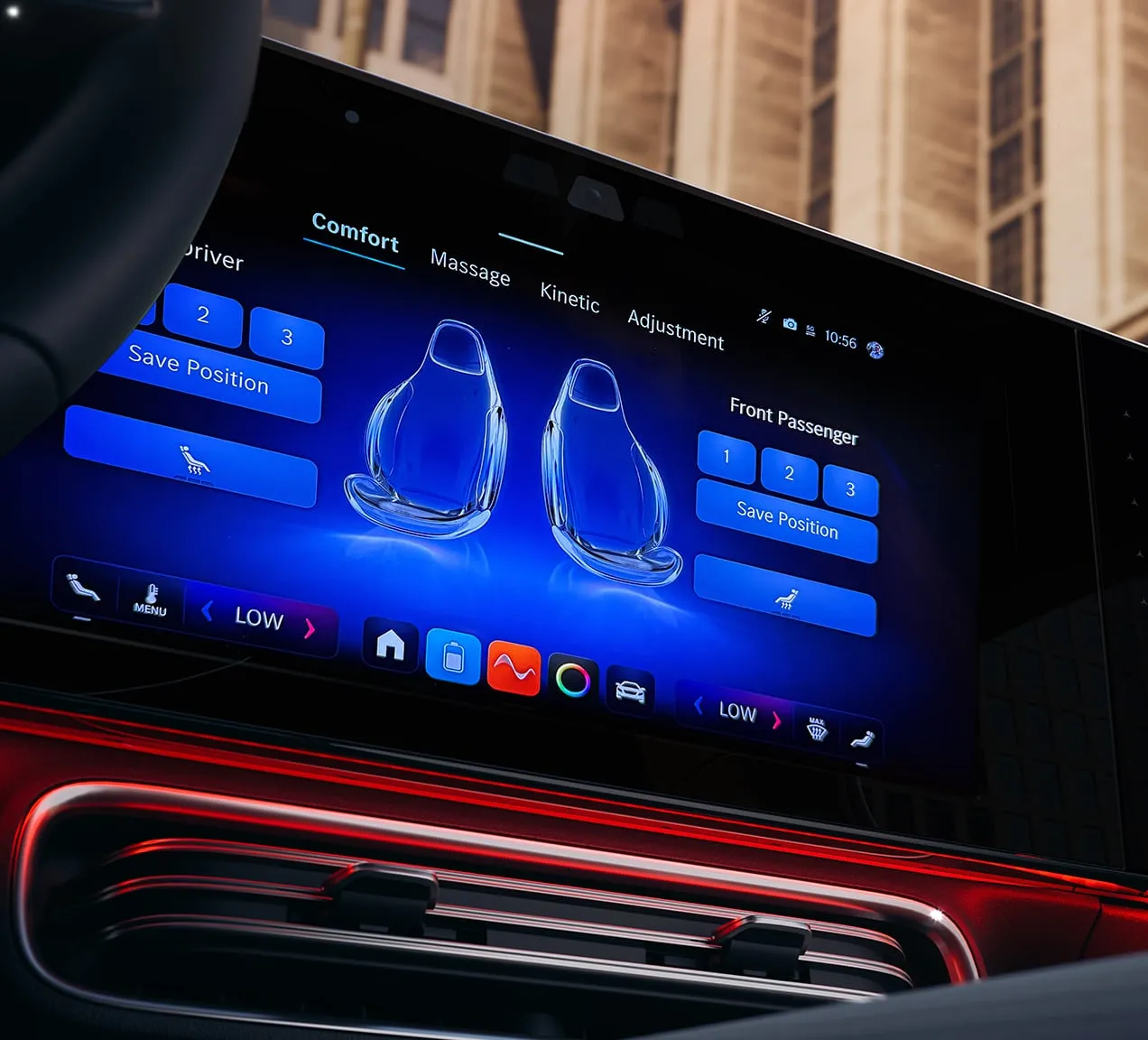 Seat heating and memory