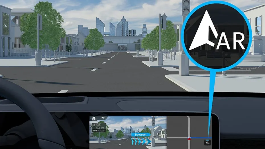 MBUX Augmented Video for Navigation